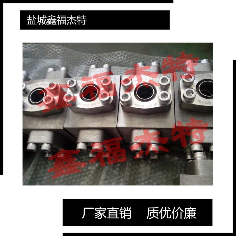 SAE三通整体法兰执行SN532标准  管接头  SAE法兰