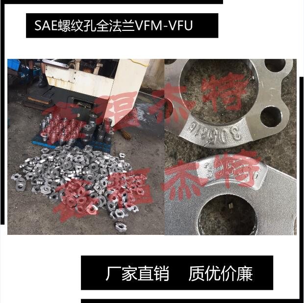 SAE公制螺纹法兰执行JB/ZQ4187-2006标准  管接头  SAE法兰