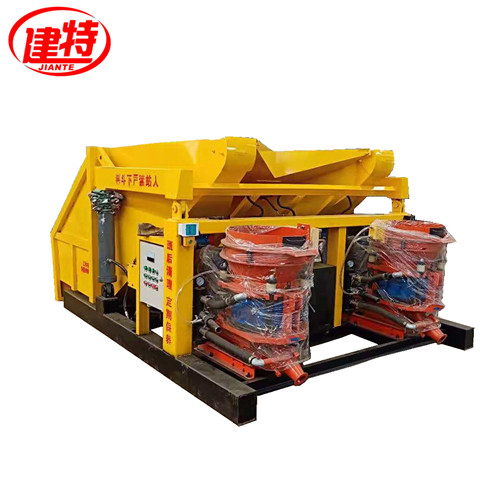 郑州建特一拖二单斗丶吊装式喷浆机组新季促销  隧道喷浆机组  吊装喷浆车