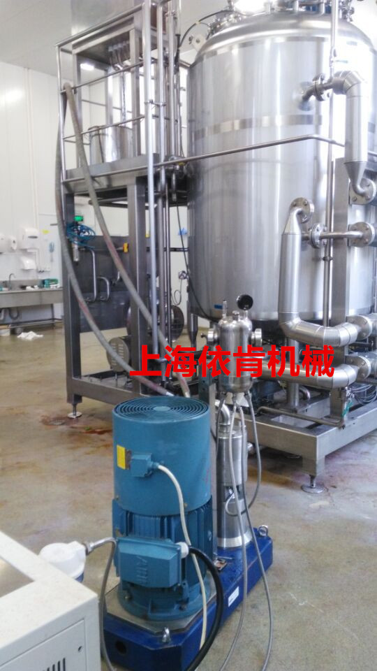 ER2000系列管线式高剪切椰汁均质机  椰汁高剪切胶体磨  椰子浆均质机
