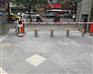 十字路口防撞升降路桩，郑州擎道液压升降路桩