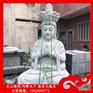 寺庙寺院的石雕观音 观音石像 石材观音