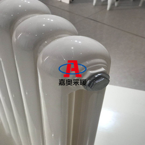 QFGZ203钢二柱暖气片A钢制圆二柱型散热器&nbsp;&nbsp;工程水暖散热器