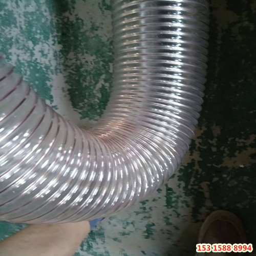山东耐高温PU管耐磨损抗老化聚氨酯开料机伸缩管  PU风管