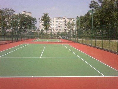 广东邦禾体育硅pu羽毛球场 学校运动场材料