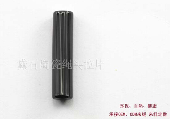 黛石陶瓷绳头 卫衣帽吊钟 服装时尚饰品  陶瓷吊钟  鞋帽箱包辅料