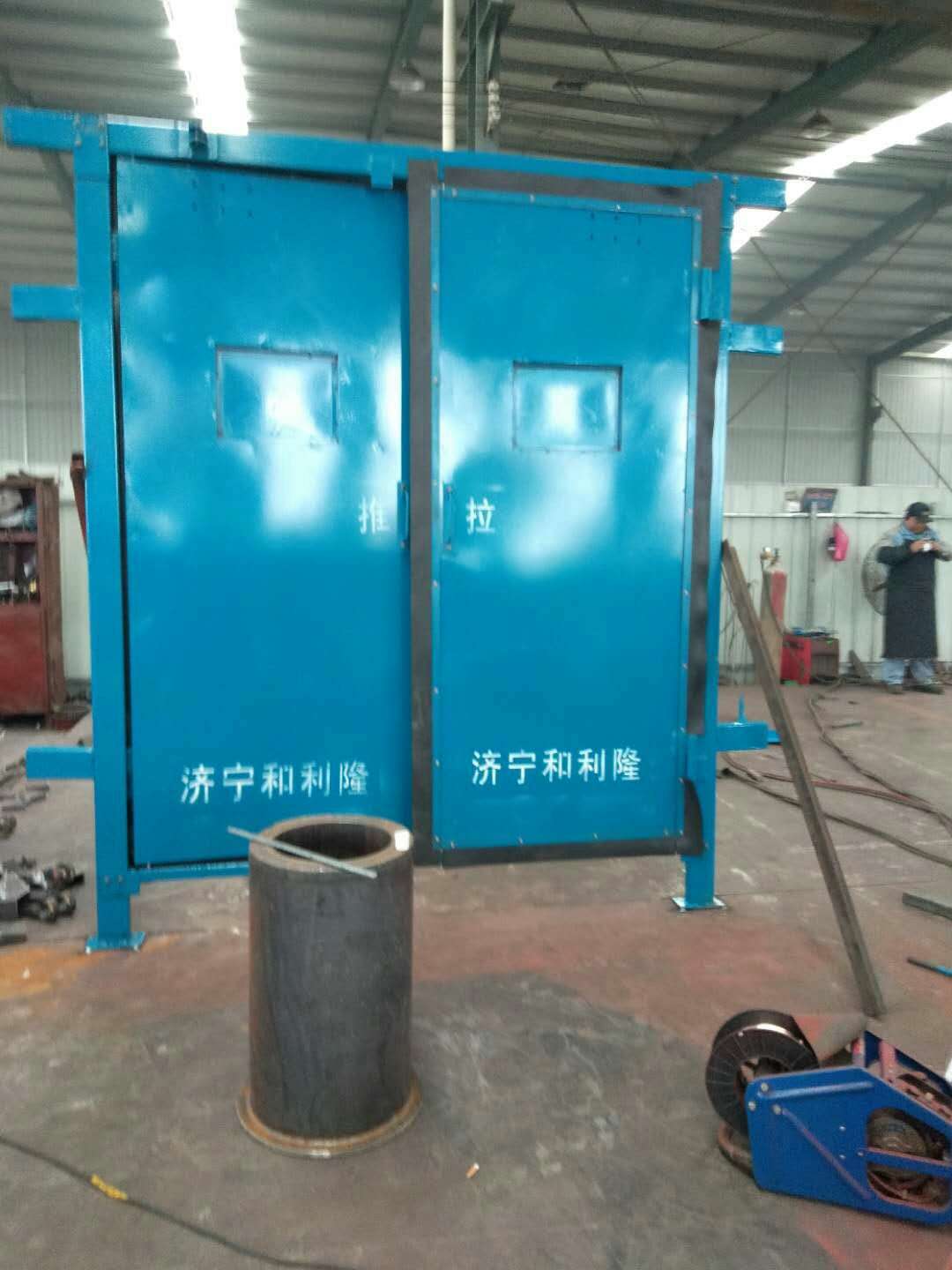 和利隆牌手动无压风门经济效益好  气动无压风门