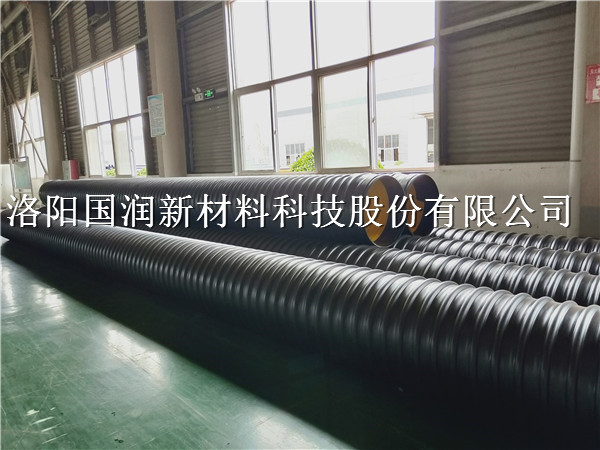 山西HDPE排污波纹管 300钢带波纹管生产商  钢带排水管  市政排水管道