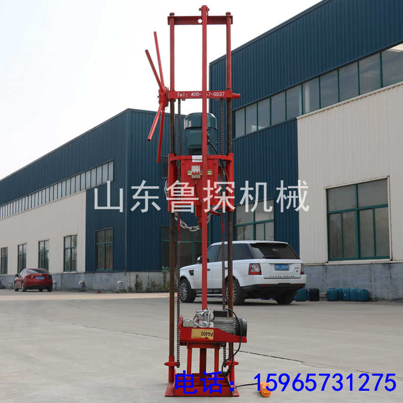 热销卷扬机款岩芯取样钻机QZ-2DS轻便型 岩石取样钻机  轻便岩芯钻机  便携式岩芯钻机  轻便勘探钻机