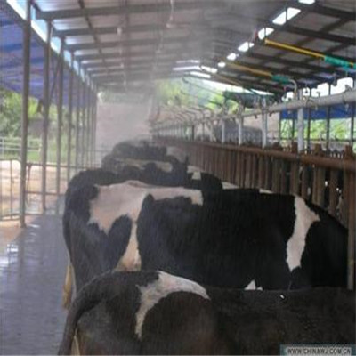 肉类加工厂智能喷雾除臭消毒降温设备工程  智能喷雾设备  喷雾降温除臭消毒设备  智能喷雾工程