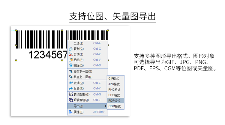 中琅二维码防伪标签打印软件  二维码软件  二维码打印