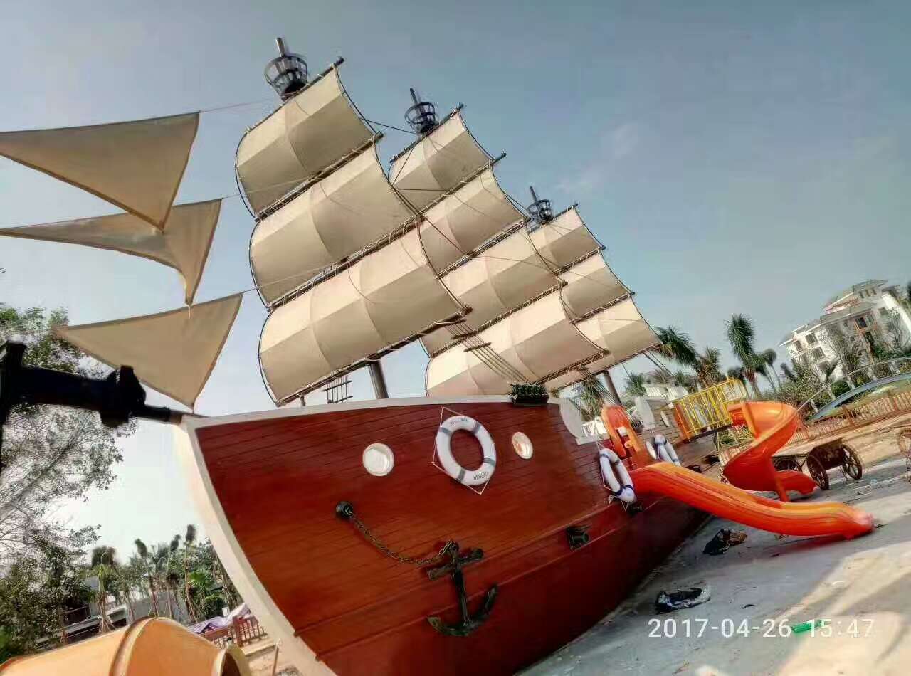 长治 仿古景观船 木质海盗船【乐园船】定制