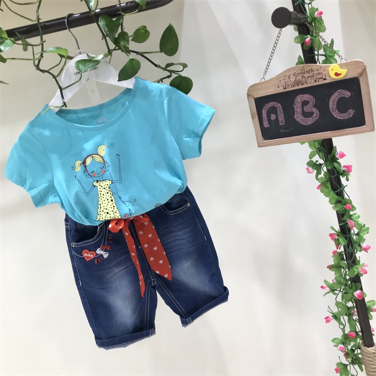 天津ABC品牌童装加盟女童连衣裙 童装批发 童装货源 库存尾货