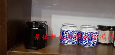 青花陶瓷膏方罐