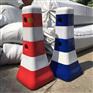 蘑菇墩道路分流引导防撞蘑菇桶塑料分流防撞墩颜色鲜艳