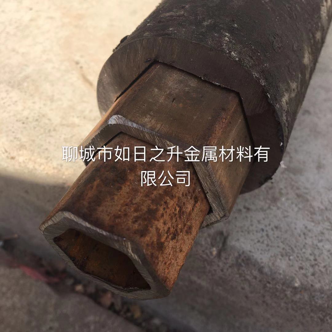 专业异型钢管加工 六角管 三角管 冷拔扇形钢管&nbsp;&nbsp;异型管加工