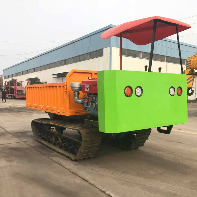 四不像履带运输车 小型履带式转运车 全地形液压自卸车
