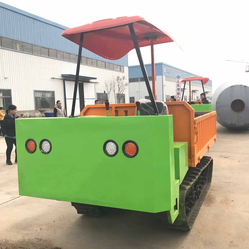 四不像履带运输车 小型履带式转运车 全地形液压自卸车