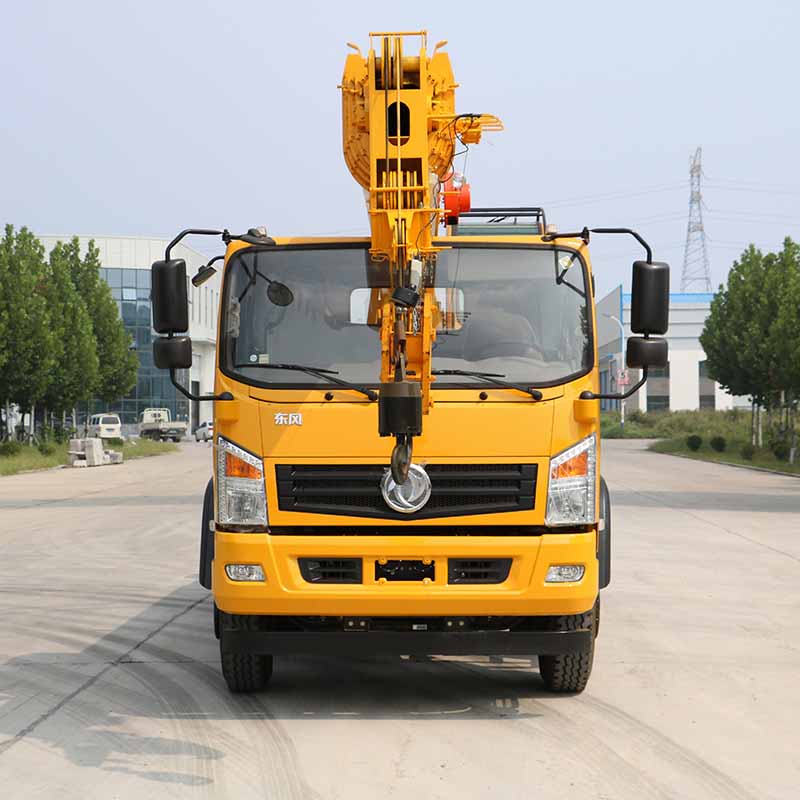 东风160国五汽车吊 工程小型汽车起重机 16吨液压汽车  建筑工程