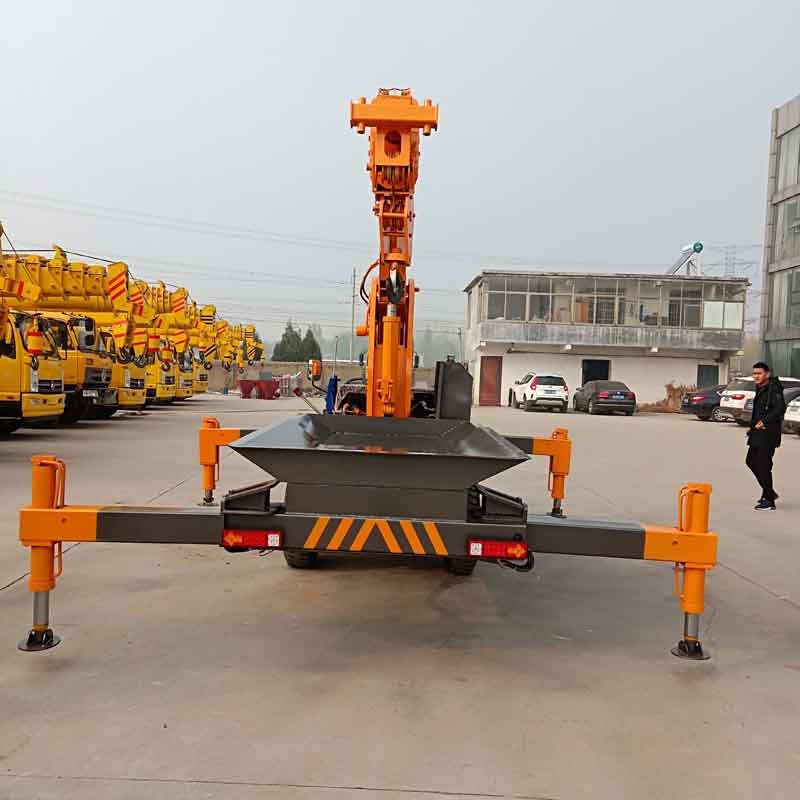 三轮改装随车吊车 小型农用随车起重机 吊重运输随车吊