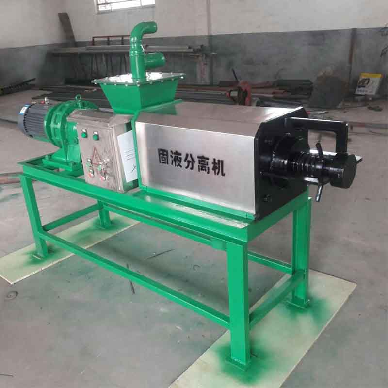 养殖场挤压脱水机 猪粪家禽粪便干湿分离 小型固液分离机