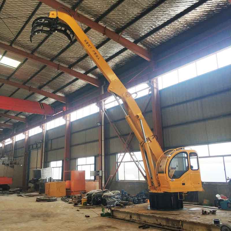 新款电动抓钢机机 固定式旋转废铁抓取机 多功能抓沙机