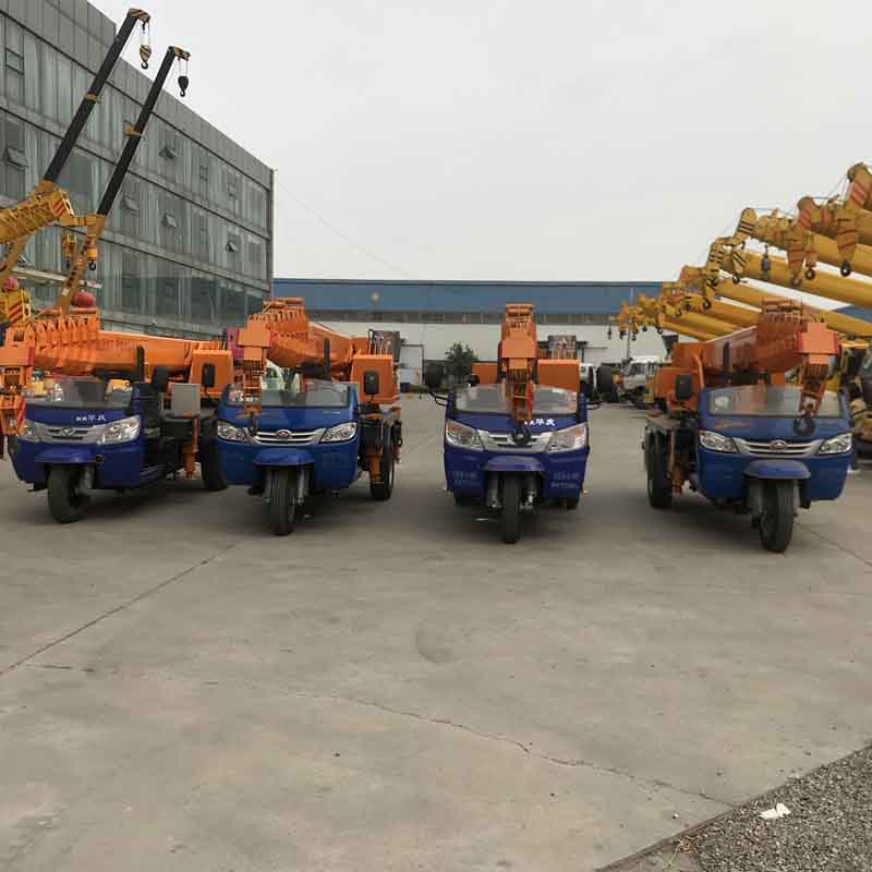 专业生产三轮吊车 小型自制单梁起重机 全液压农用楼板吊