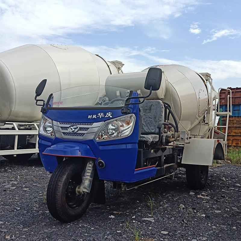 农用混凝土搅拌车 五证水泥石料罐车 小型水泥搅拌运输车  三轮