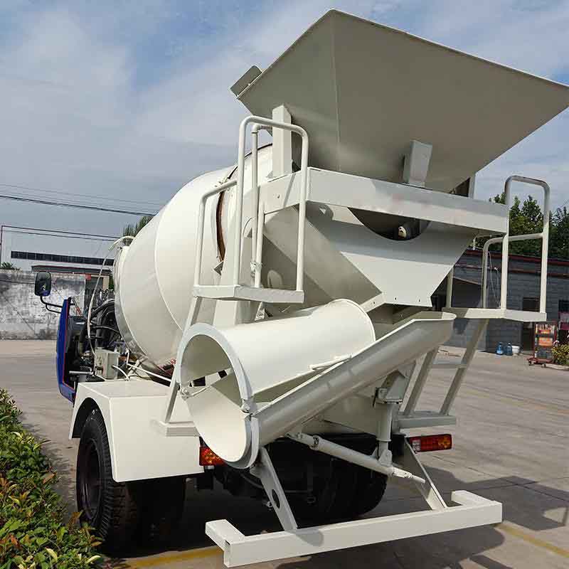 农用混凝土搅拌车 五证水泥石料罐车 小型水泥搅拌运输车  三轮