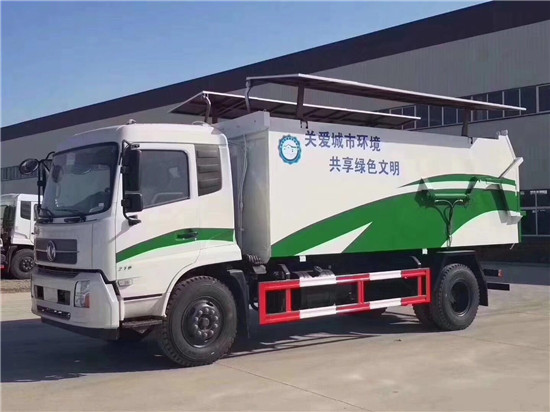东风垃圾清运车报价_垃圾车价格里便宜