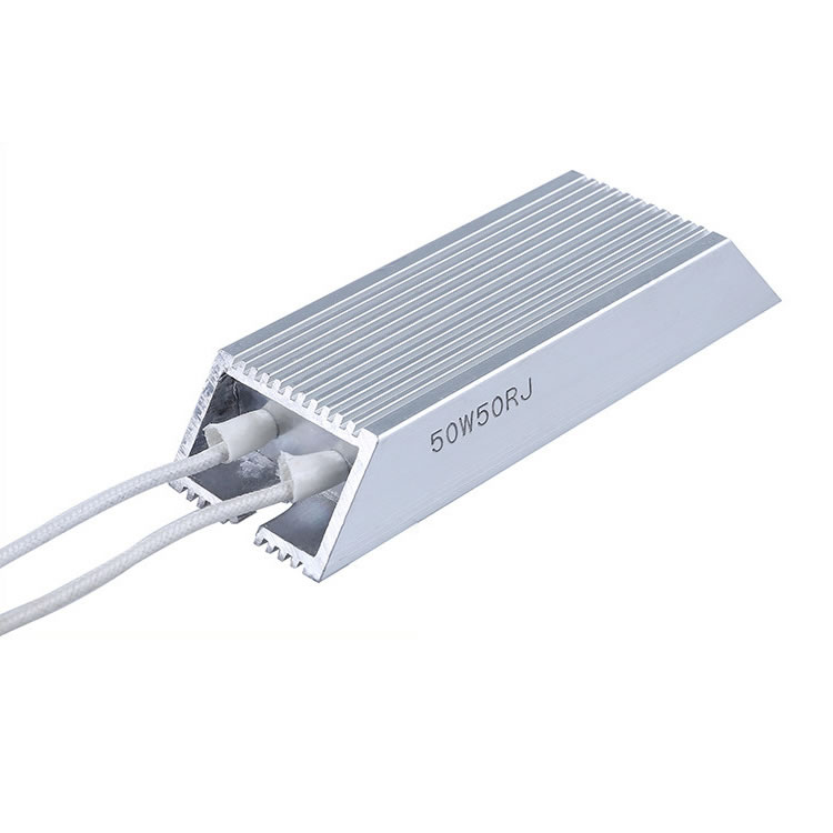 奥创电子50W RXLG梯形铝壳电阻 rxlg电阻器 线饶电阻