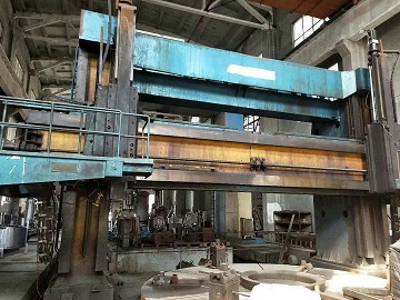二手6.3数控立式车床加工高度2.5米导轨无磨损正常开机  6.3米数控立车  6.3米数控立式车床  大连6.3米数控立车
