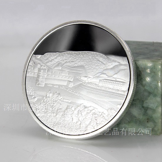 周年庆银币定制 纯银s999白银银币 金属工艺礼品  纪念章