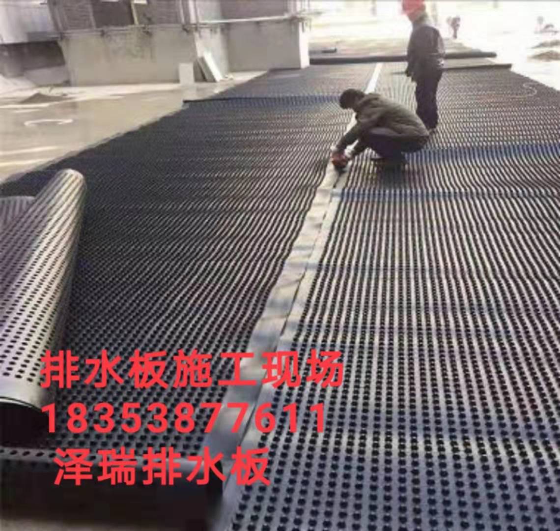 青岛车库排水板（高抗压）绿化蓄水板&nbsp;&nbsp;青岛高抗压排水板&nbsp;&nbsp;青岛绿化蓄水板