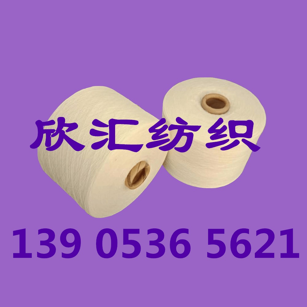 赛络纺竹纤维纱21支 厂家直销  再生涤纶纱  精梳纯棉纱  兰精莫代尔