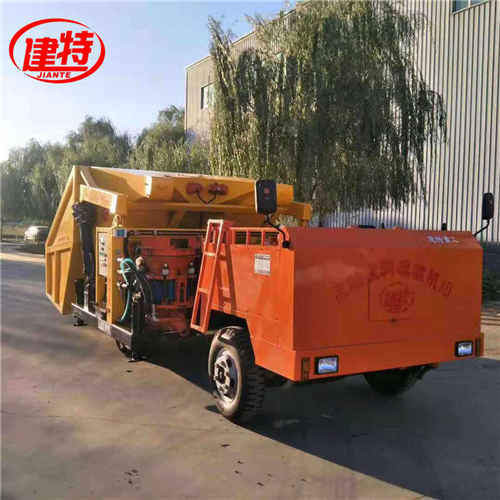 建特重工-工程型喷浆机组(一拖二单斗)喷浆车