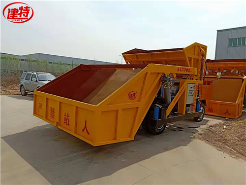 建特重工-工程型喷浆机组(一拖二双斗)喷浆车  一拖二喷浆车
