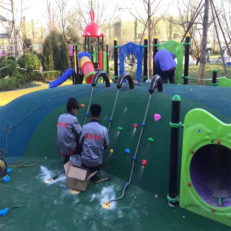 济南组合滑梯厂家 质量首选山东飞鹰  小区组合滑梯  幼儿园组合滑梯  组合滑梯图片