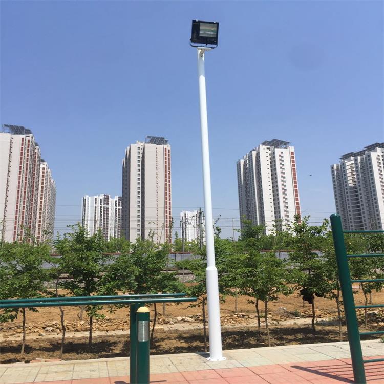 球场灯杆厂家直销 运动场照明灯杆市场  球场灯杆图片  运动场灯杆价格  灯杆安装