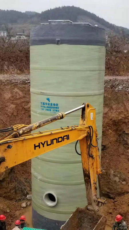 青秀一体化预制泵站南宁产品结构  预制泵站结构  污水泵站  雨水泵站