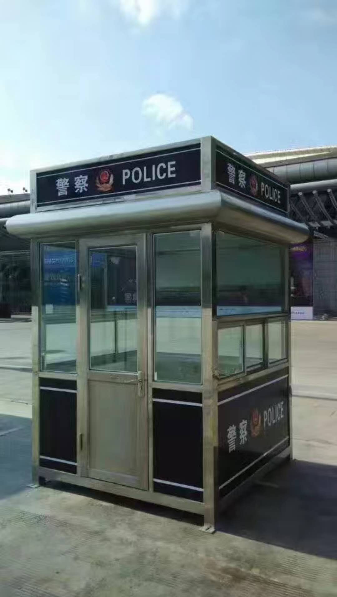 遵义不锈钢大门厂家  遵义不锈钢岗亭