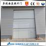 江苏工业厂房彩钢板多段重叠垂直提升门