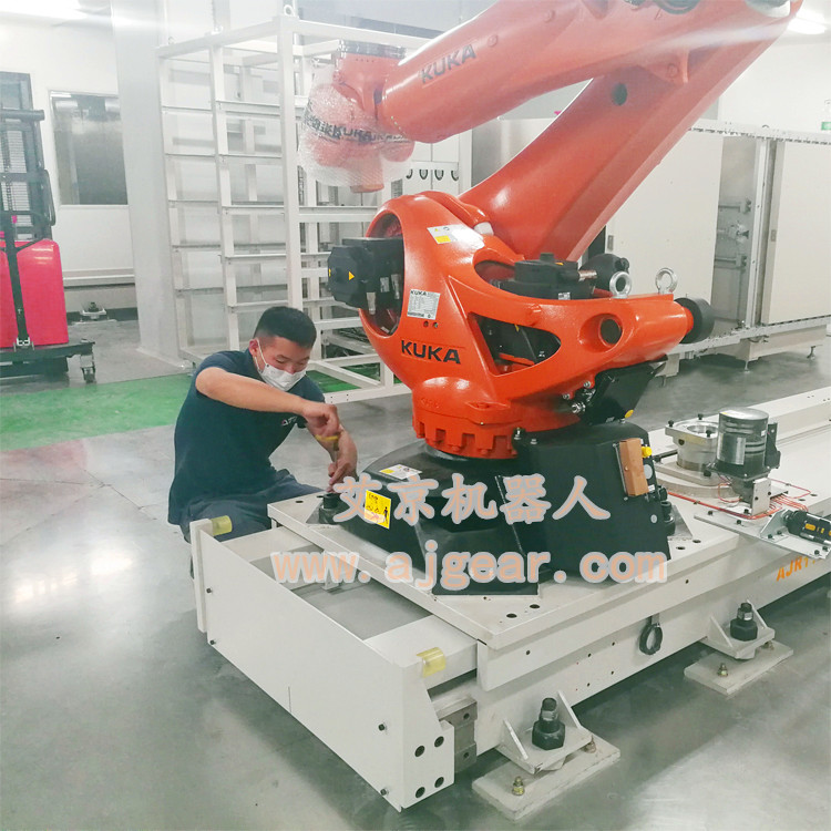 机器人行走轴、机器人地面导轨作业妥妥的  搬运机器人  桁架式机器人  天花式行走机器人