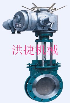 河北洪捷机械出售插板阀型号齐全  手动插板阀  气动插板阀  电动插板阀