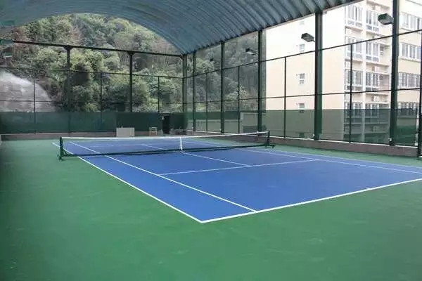 网球场建设工程，标准网球场施工建设工厂厂家  网球场工程