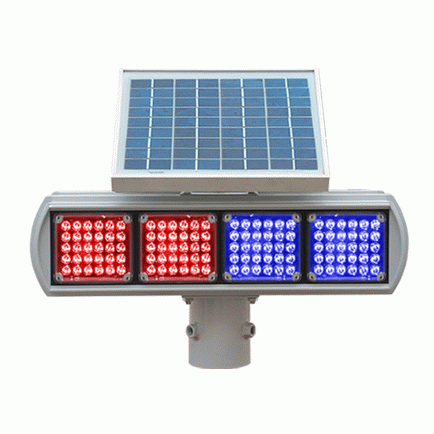 太阳能警示灯  太阳能信号灯  施工警示灯