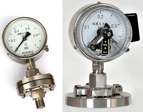 隔膜压力表