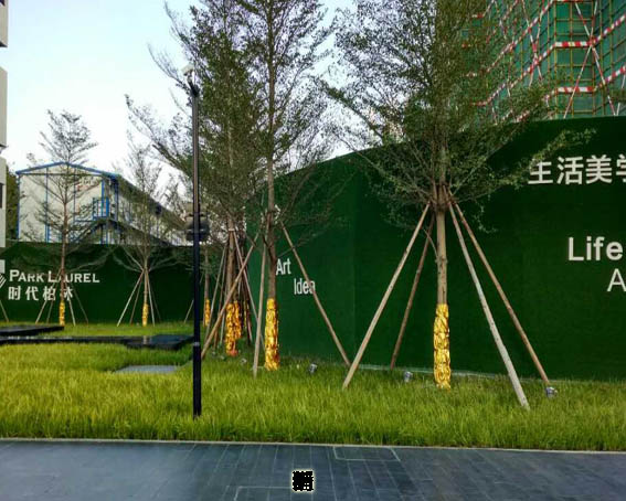 工地围墙绿篱仿真草皮(广州总经销)报价