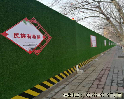 围挡草坪图片(岳阳生产厂家)面层填充