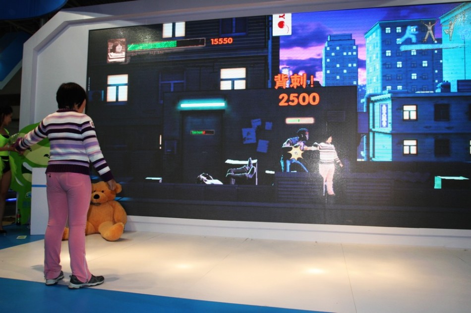 天津北京人影活动logo随行、人体感应互动、体感感应